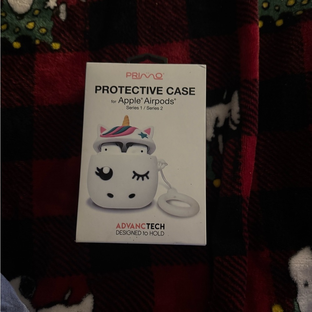 Primo Unicorn Protective Case for Apple AirPods - White